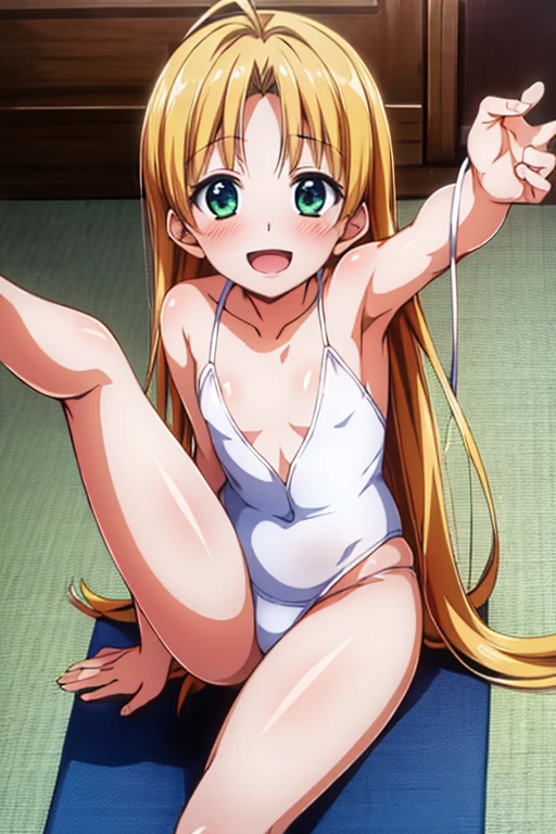 ((highest quality)), ((masterpiece)), (be familiar with), Perfect Face, indoor, Bedroom, Watching the audience,
One woman, Asia Argento,
Open Mouth, Ecstatic expression, blush, smile,
Small breasts, Flat Chest, Young Girl, , , Girl,
Long Hair, Long Hair,
Leg spread,