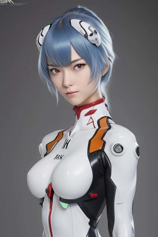( (8k:1.27), highest quality, masterpiece, Ultra-high resolution:1.2) Japanese women photos (beautiful:1.0), realistic, Realistic portrait, Upper body photo, One Woman,
Live-action Evangelion, Rei Ayanami, Rei Ayanami,
Real skin, Accurate anatomical structure, Red eyes, Red Eyes, Shoulder width is normal, Sloping shoulders, small breast,
Evangelion headset, Plug Suit, シンプルなデザインのPlug Suit, Tight fitting bodysuit,