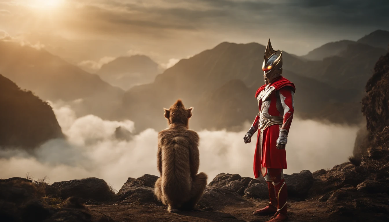 Ultraman Seven vs. Monkey King Sun Wukong