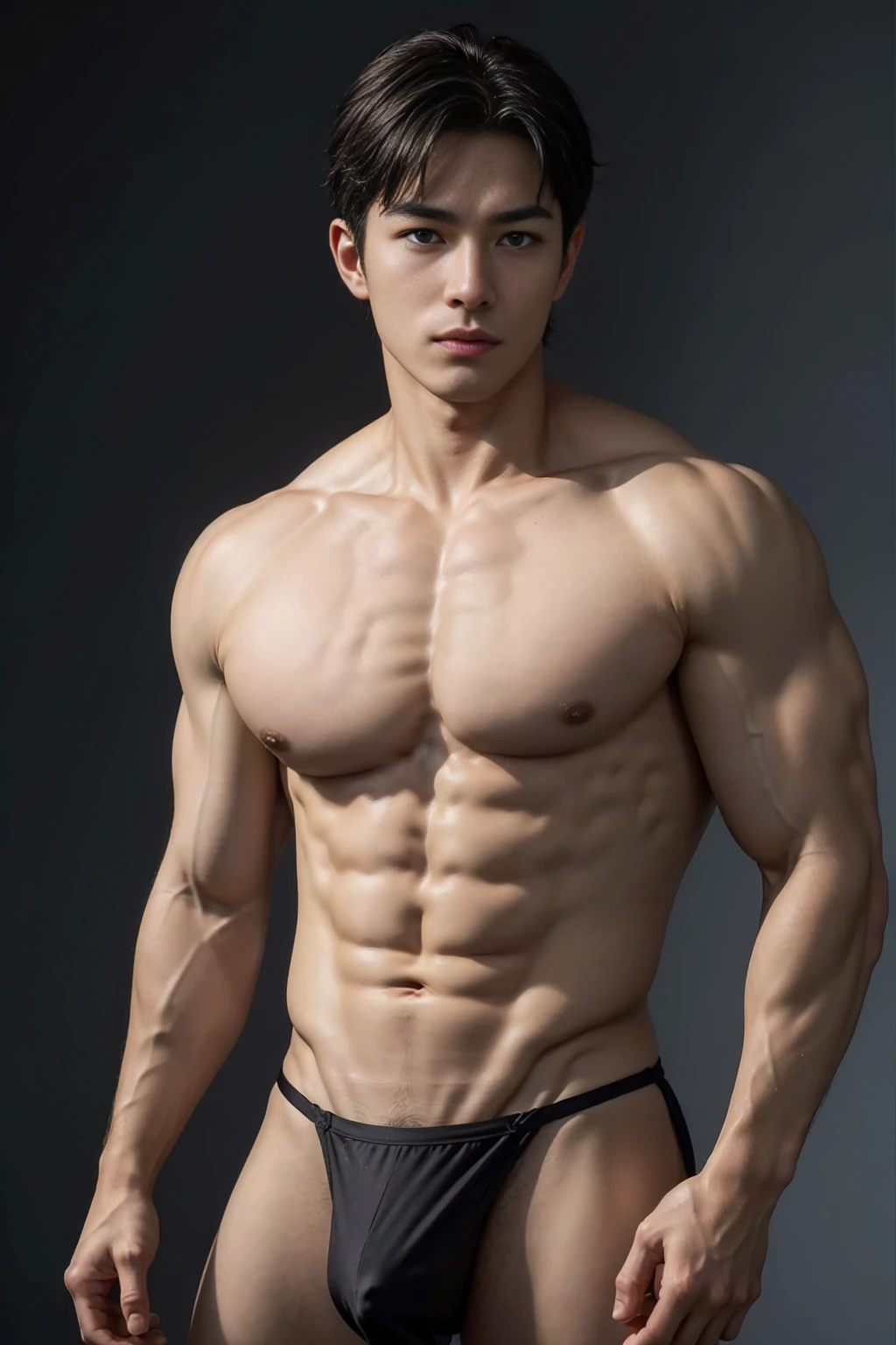 wide angle,(8k, original photo, best quality),actual,2 handsome guys,front,Intricate details,Extremely detailed的眼睛和睫毛男性,Masculinity,Night Sky,柔Light,Light,portrait,close up,Affectionately,Exposing the pectoral muscles,黑blue eyes白人恋男模特的照片, blue eyes, Standing in front of gray background, kinetic, 22 years old, tilt, beefy, short hair, Digital SLR Camera, Super quality, Fuji XT3, Crystal clear, 8K Ultra HD, High Detail, Surrealism, she, pubic hair, ((actual skin), ((Pores)), ((High Detail皮肤)), 体积Light, groin, Far,Sexy fishnet thong,Big bags highLight fullness and swelling,A top-down view, Complex 3D Visualization, High Detail, 1 handsome young man (National Foundation) Looking at the audience (Pure face_at 1:0.6), 18 years old, pure, Real human skin , (Bare chest), Big muscles, Swelling of chest muscles,vivid details, hyperactual, Beautiful background (middle Ages: 1,2), Octane Rendering, 8k, best quality, masterpiece, Extremely detailed, image, Unity, wallpaper (actual, photoactual: 1.37), Astonishing, Fine details, masterpiece, best quality, official art, Extremely detailed CG Unity 8k wallpaper,