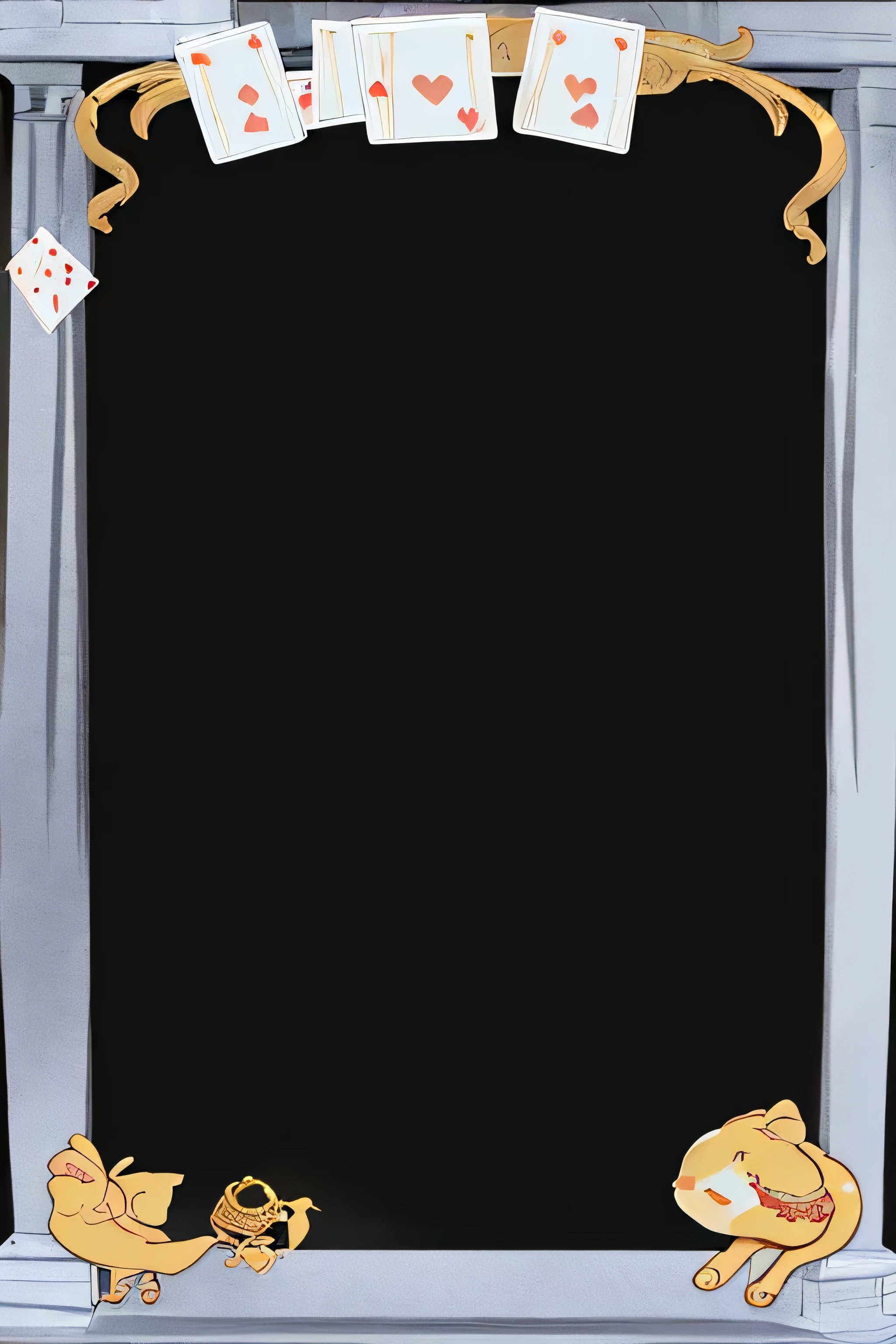 frame art，Roman Marble Pillar，Card Element，card，Golden Heart，frame，circus，Pillar，Roman Column