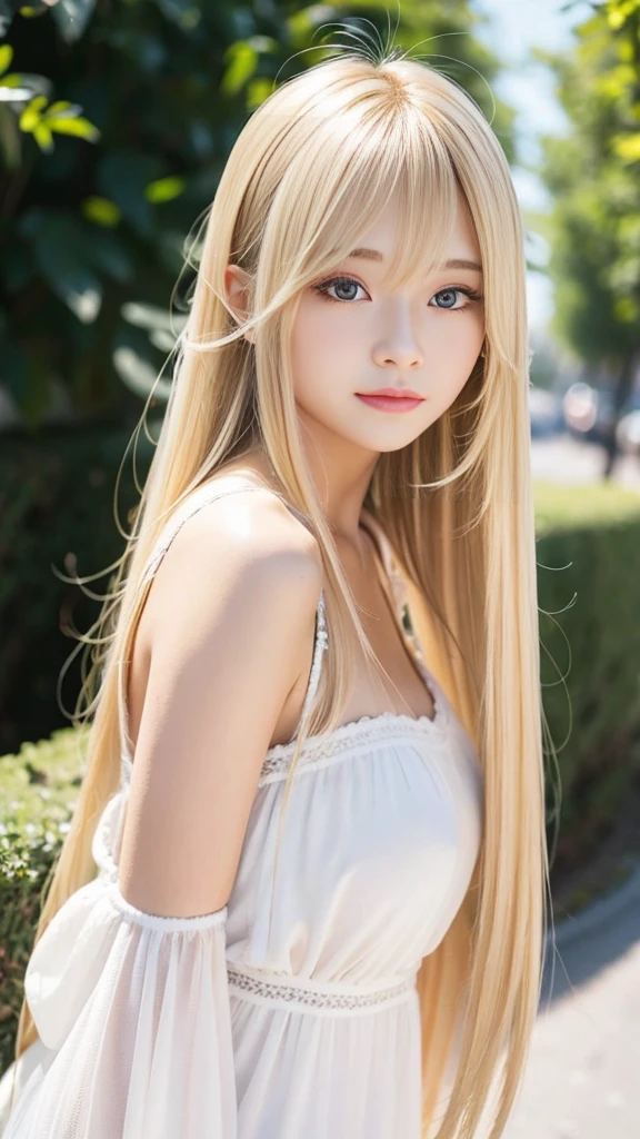 Windy Blonde、Very long and beautiful straight hair、Shiny bright hair、Very cute beautiful face、Beautiful transparent skin、Long bangs hide your beauty'Cute face、Beautiful cute girl with clear dark beautiful natural blonde silky hair、Twin tails are sexy, Her face is.., So cute and beautiful、Very beautiful shiny skin、Beautiful messy bangs、Very beautiful, cute and sexy bright sky blue eyes、Very big eyes、Beautiful, long, shiny, silky blonde hair、18-year-old , Very beautiful and cute girl、Gloss Face、Cheek gloss、White beautiful skin、Cleavage、My nipples were visible