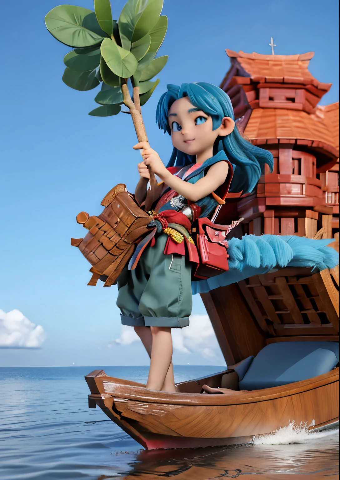Cover song. Wakatobi memanggil, 3D Animation Style