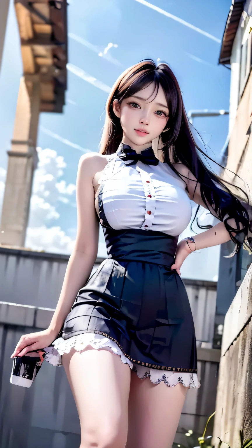 (Very delicate and beautiful:1.2)super model,,Big Breasts,Beautiful breasts,voluptuous,【bike shorts】,,【3girls】,,highest quality, High resolution, 8K,, Large Breasts,,Panty shot, Vivid details,Frills ,Idol Group,Idol Costumes,mini skirt,Girl kicking,blush,Sweet smile