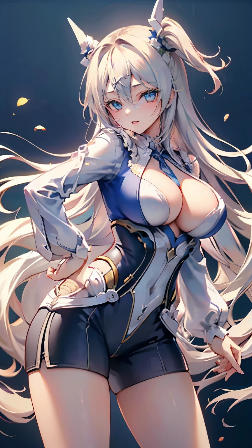 (Very delicate and beautiful:1.2)super model,,Big Breasts,Beautiful breasts,voluptuous,【bike shorts】,,【2girls】,,highest quality, High resolution, 8K,, Large Breasts,, Vivid details, ,Sweet smile,Girl kicking