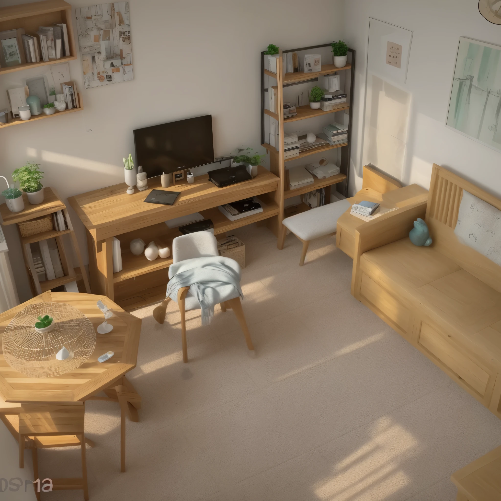 a small living room