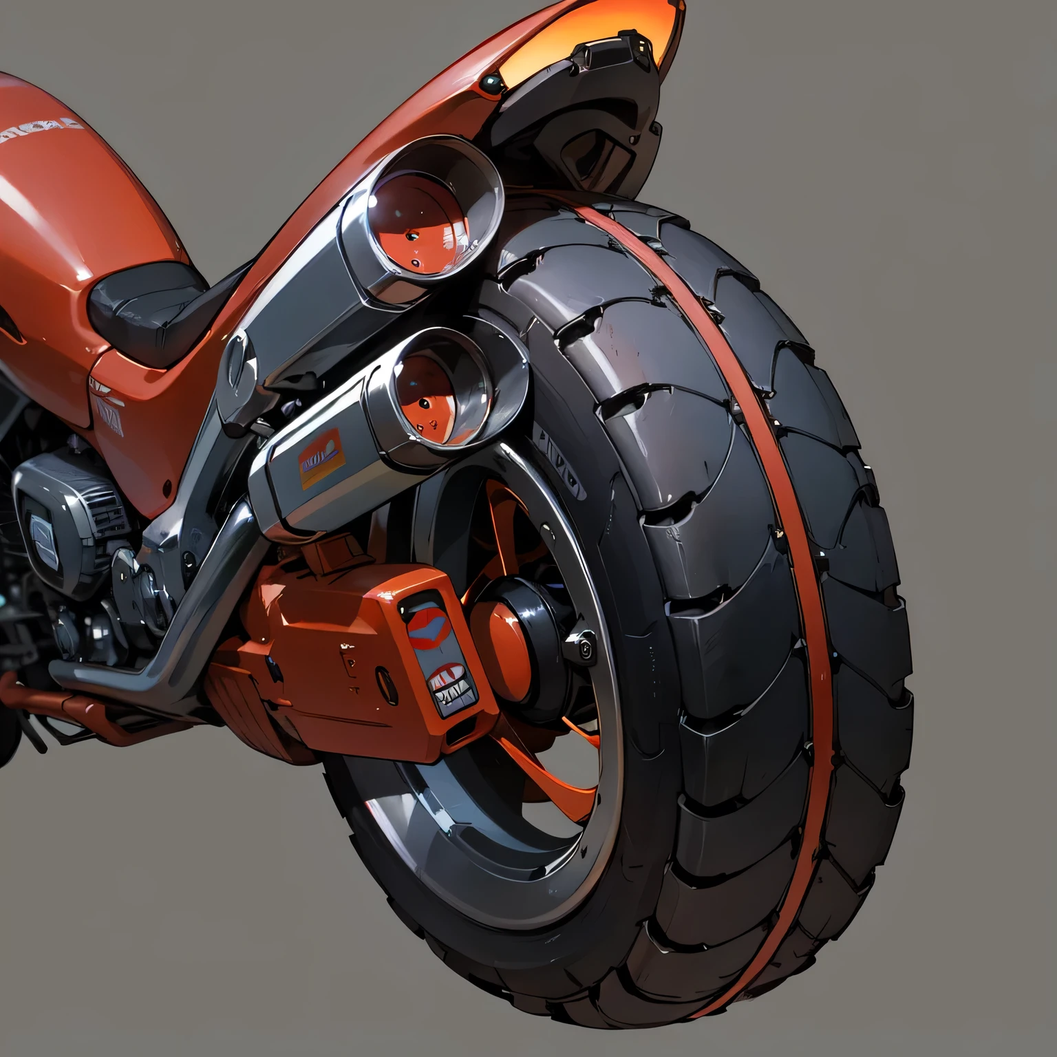（masterpiece：1.2），Best quality，Metal pattern，metallic feel，sports shoes，Mechanical structure，Fashion Brands,Red motorcycle，Cool motorcycle