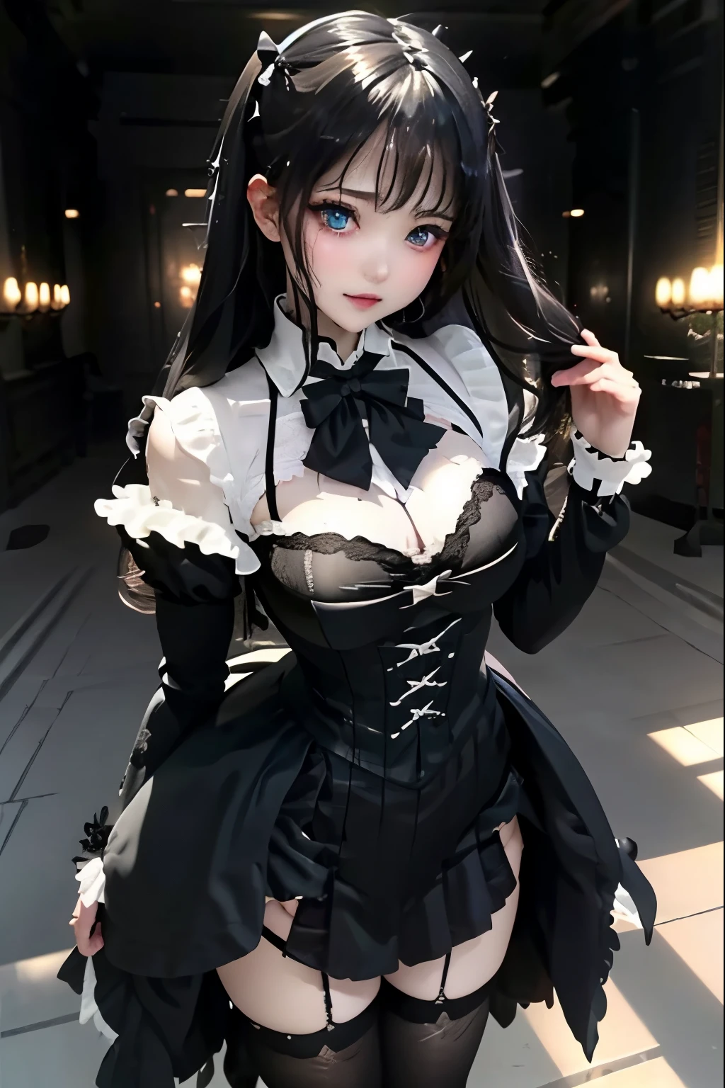 ハードDark Gothicメイク、Deep Night Sky、Horror、Black dark eyeshadow、cry、sad、Good skin radiance、Dark Gothicメイク、Dark smile、palace、The beauty of fragrance、24-years-old、Expressions of intense sexual pleasure、Embarrassed look、Dark Gothic、Obscene language、highest quality、Expression of sexual pleasure amid suffering、Drunk face、紫のMaid clothes、Mysterious、Noble、The face of someone who is holding in the toilet、sexy、Loving smile、Twin tail hair、Right blue eye, Left eye is red、Super seductive pose、Platform Heel Shoes、Heavy makeup、Gothic ****ta Clothing、A little slimmer、Silver Hair、Long Hair Straight Hair、Cute Gothic ****ta Dress、Beautiful Face、elegant features、Fascinating face、Stained glassが背景、Chest glistening with sweat、The room is dark、goth long dress、Bell Sleeves、Wizard Sleeve、Decadent look、Sexually excited expression、Glossy thighs wet with water、Thighs that are wet and shiny with oil、Background of a room full of roses、sad表情、Rose Maiden、The embroidery is pink、The dress has pink embroidery、Thigh-high socks、Knee-high socks、Gentle expression、Dark black eyeshadow、despicable act、Stained glassと薔薇背景、thighs are a little thin、Female Duo、Female couple、dark church background、Stained glass、Black metal world、Dark Castle、Dark Room、Slender body、upright、walk、Are standing、gothic long dresaid clothes、Victorian dresses、Her thighs glisten with sweat、My body is wet and shiny、Lots of glitter on the thighs、sweating、My thighs are sticky from sweating、Sweat glistens on the thighs, The whole body is sweaty and shiny、Quite sweaty、My thighs are sweaty、My thighs are so wet、My thighs are shining with sweat、A lot of sweat glistens all over the body、The thighs are the best、Thighs are glamorous、