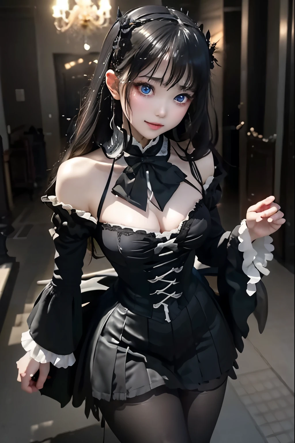 ハードDark Gothicメイク、Deep Night Sky、Horror、Black dark eyeshadow、cry、sad、Good skin radiance、Dark Gothicメイク、Dark smile、palace、The beauty of fragrance、24-years-old、Expressions of intense sexual pleasure、Embarrassed look、Dark Gothic、Obscene language、highest quality、Expression of sexual pleasure amid suffering、Drunk face、紫のMaid clothes、Mysterious、Noble、The face of someone who is holding in the toilet、sexy、Loving smile、Twin tail hair、Right blue eye, Left eye is red、Super seductive pose、Platform Heel Shoes、Heavy makeup、Gothic Lolita Clothing、A little slimmer、Silver Hair、Long Hair Straight Hair、Cute Gothic Lolita Dress、Beautiful Face、elegant features、Fascinating face、Stained glassが背景、Chest glistening with sweat、The room is dark、goth long dress、Bell Sleeves、Wizard Sleeve、Decadent look、Sexually excited expression、Glossy thighs wet with water、Thighs that are wet and shiny with oil、Background of a room full of roses、sad表情、Rose Maiden、The embroidery is pink、The dress has pink embroidery、Thigh-high socks、Knee-high socks、Gentle expression、Dark black eyeshadow、despicable act、Stained glassと薔薇背景、thighs are a little thin、Female Duo、Female couple、dark church background、Stained glass、Black metal world、Dark Castle、Dark Room、Slender body、upright、walk、Are standing、gothic long dresaid clothes、Victorian dresses、Her thighs glisten with sweat、My body is wet and shiny、Lots of glitter on the thighs、sweating、My thighs are sticky from sweating、Sweat glistens on the thighs, The whole body is sweaty and shiny、Quite sweaty、My thighs are sweaty、My thighs are so wet、My thighs are shining with sweat、A lot of sweat glistens all over the body、The thighs are the best、Thighs are glamorous、