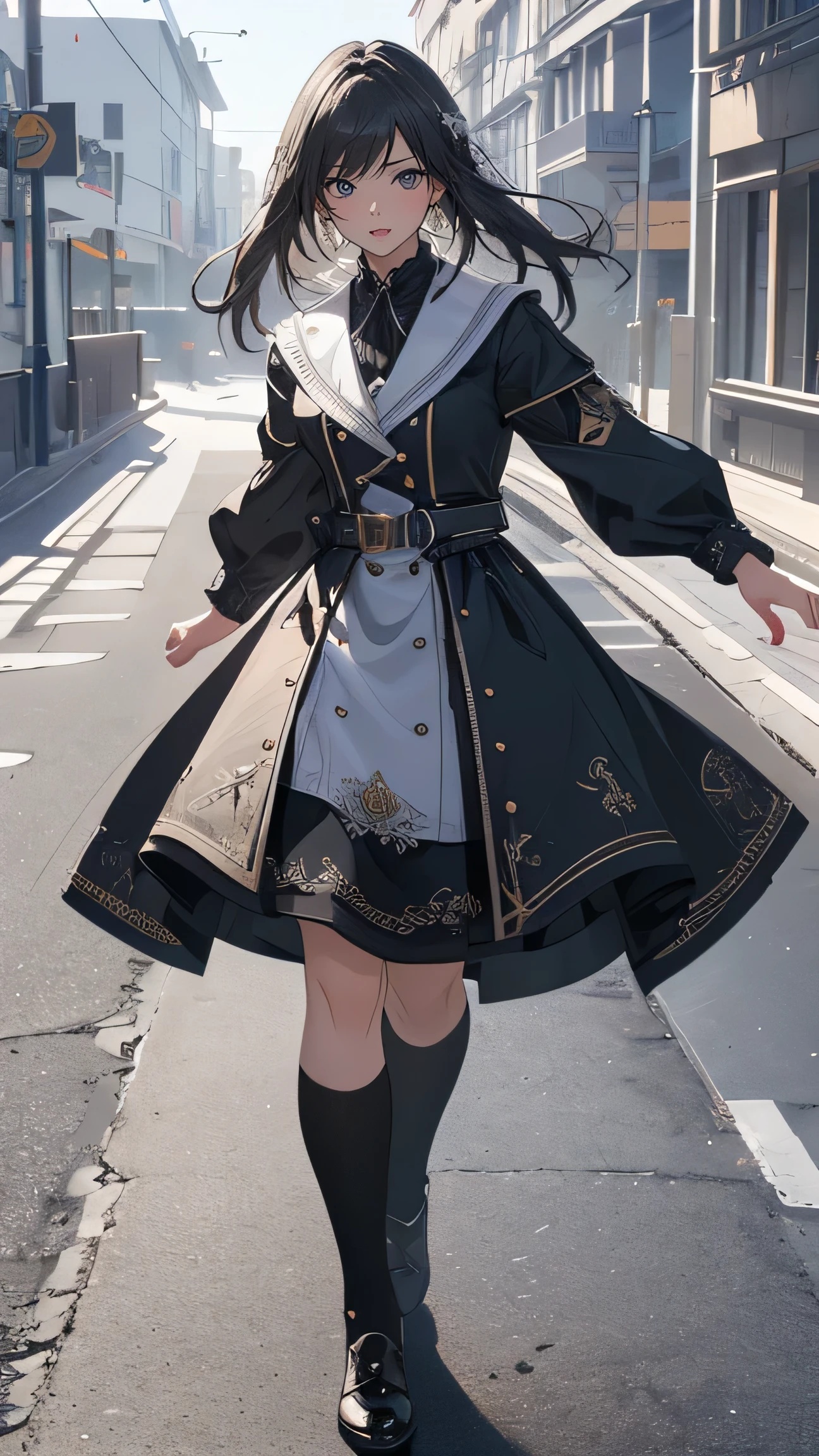 full body,high school girl,(leaning forward:1.2),(random hairstyle),(Highest image quality,(8K), Ultra-realistic, Best Quality, High quality, High Definition, high quality texture, high detailing, Beautiful detailed, fine detailed, extremely details CG, Detailed texture, realistic representation of face, masterpiece, presence)