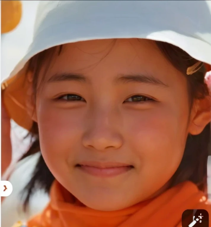 Japanese women、11. Expressing a smiling expression、Make sure the pupils and whites of the eyes are clear。more、more、more、Emphasize double eyelids。