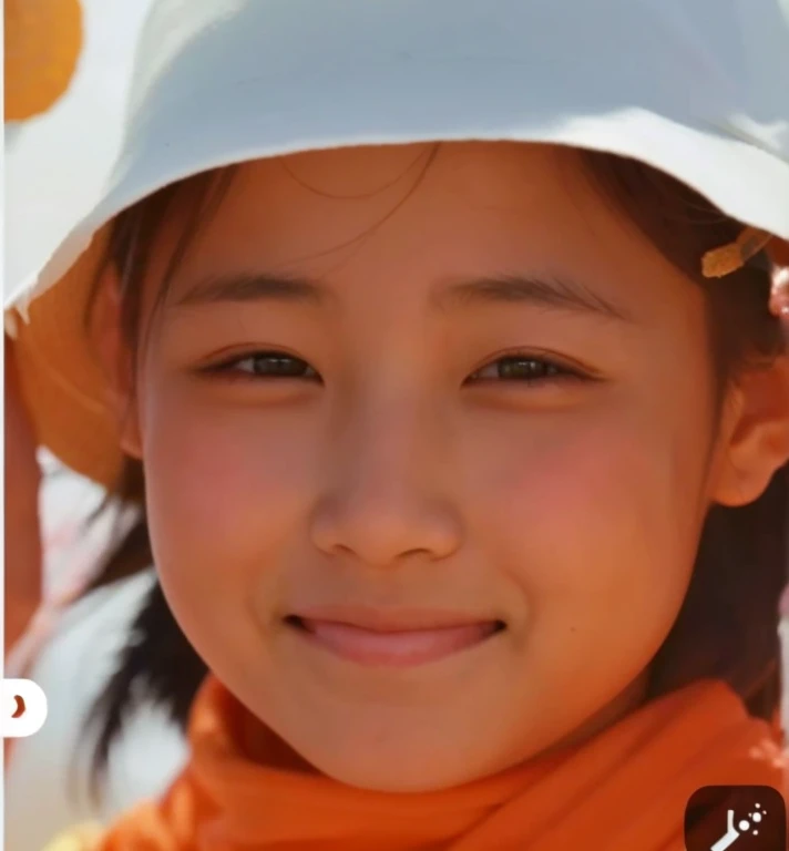 Japanese women、11. Expressing a smiling expression、Make sure the pupils and whites of the eyes are clear。more、more、more、Emphasise double eyelids。
