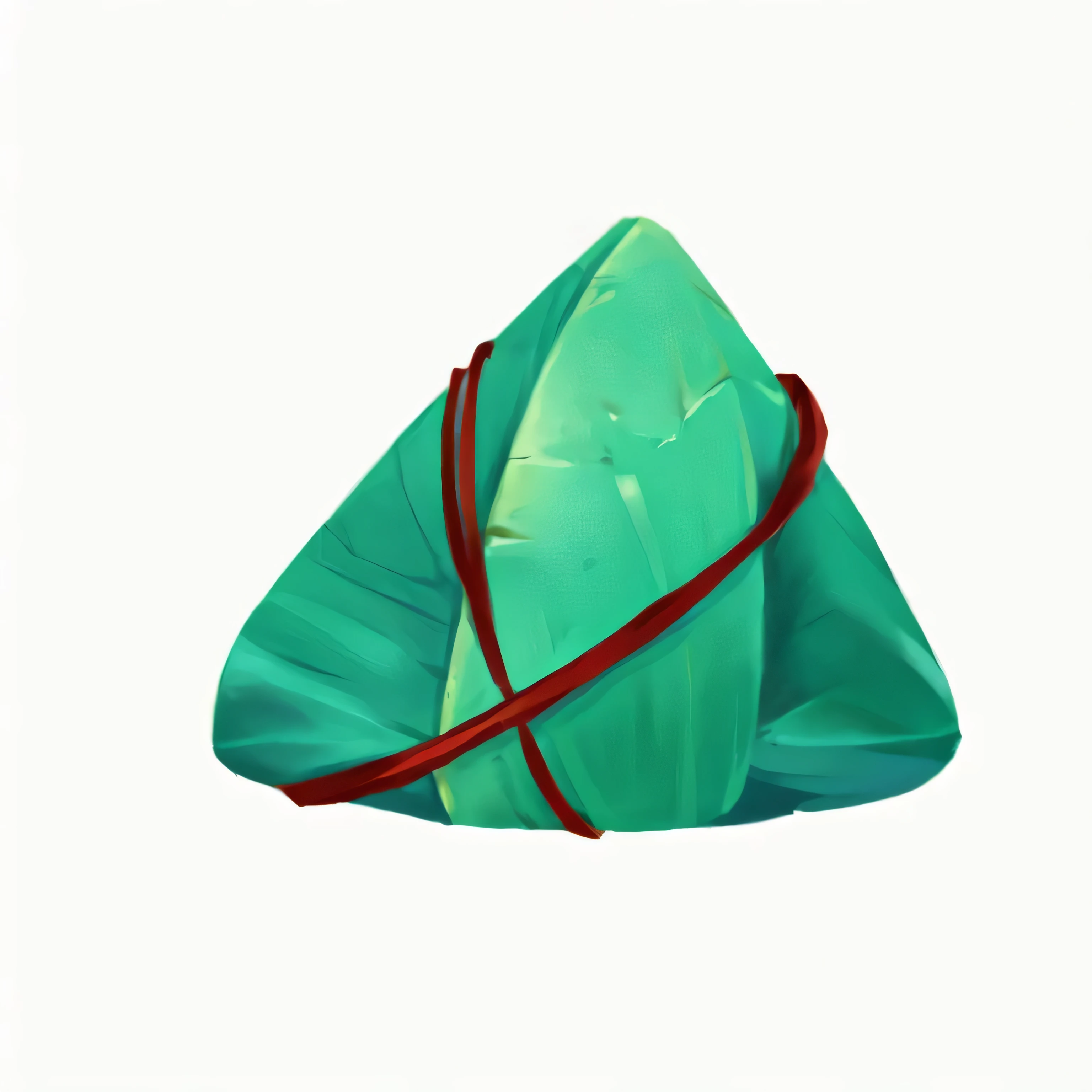 There is a green object，It&#39;s wrapped with a red ribbon, Low Poly, Low Poly, Low Poly, Low Poly, high quality Low Poly art, Cyan cloth, Wise ( valuation ), 2 d Low Polygon art, Low Poly 3 d, Low Poly 3 d model, Low Poly aliased, Medium Polyester, A bottle of health potion