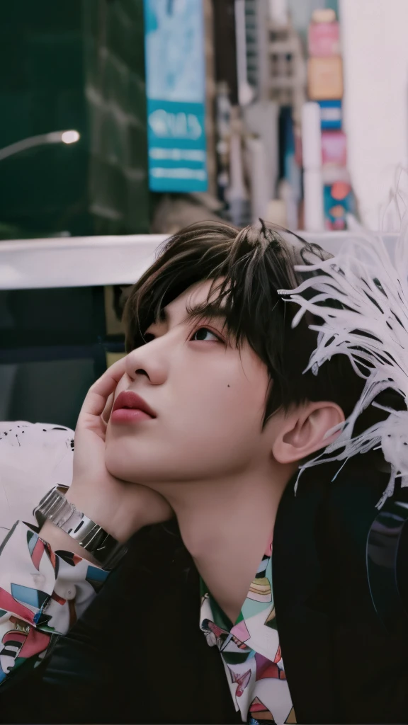 high high quality，Cai Xukun's，look up to