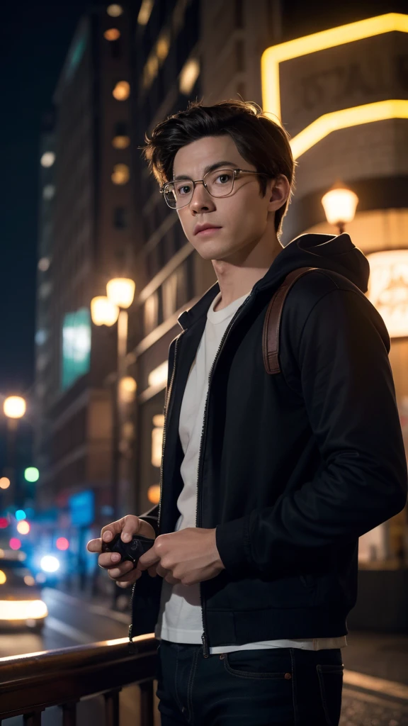 Peter Parker, 8k, Ultra HD, severe low lighting, high quality, Clear focus, Fuji XT3  