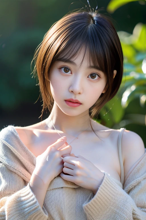 8K Ultra-high resolution Japanese women Real Baby Face 8K Textured skin Pale skin Doll-like