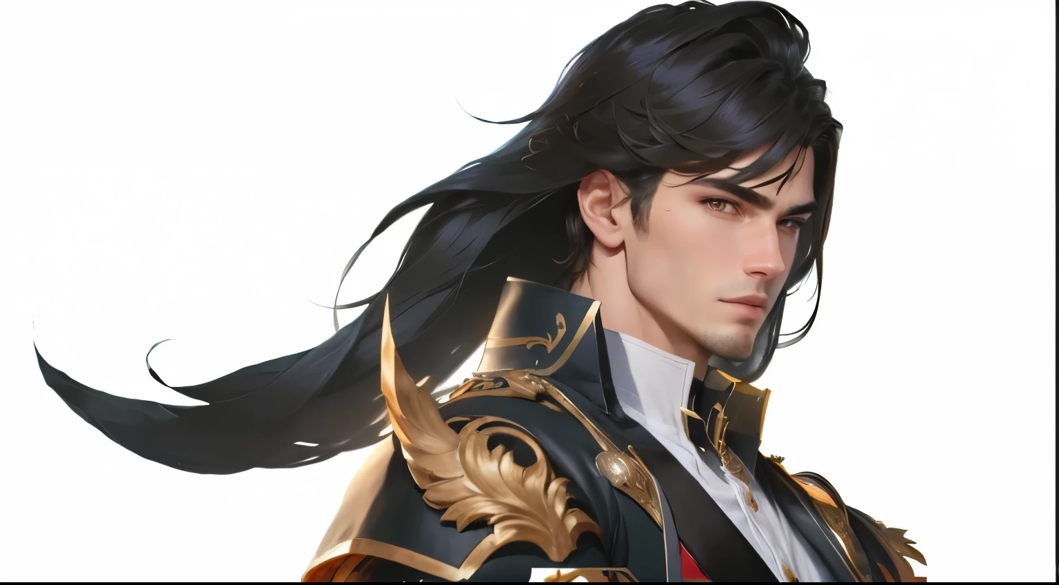 Front and side faces, handsome man, full body immortal hero, 8k, exquisite clothing, resolute eyes,boy, 1boy