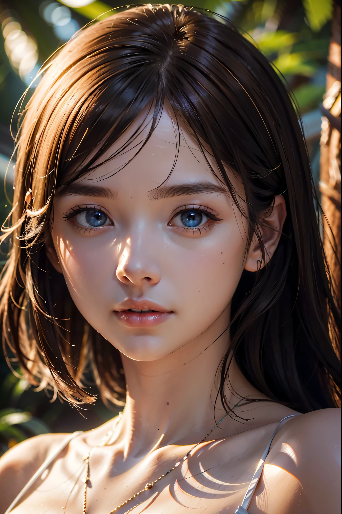 masterpiece, best quality, high quality, high definition, high quality texture, high quality shadow, high detail, beautiful detailed, fine detailed, extremely detailed cg, detailed texture, a realistic representation of the face, realistic, colorful , delicate, cinematic light, side light, Lens Flare, Ray Tracing,tailed beautiful delicate face, detailed beautiful delicate eyes,