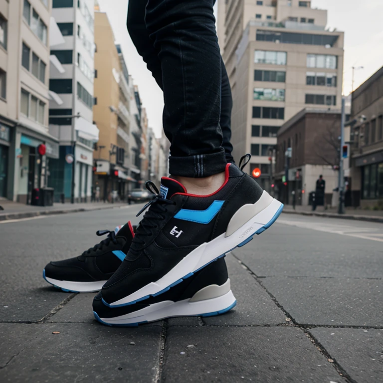 Create a Bluetooth technology sneaker, propaganda