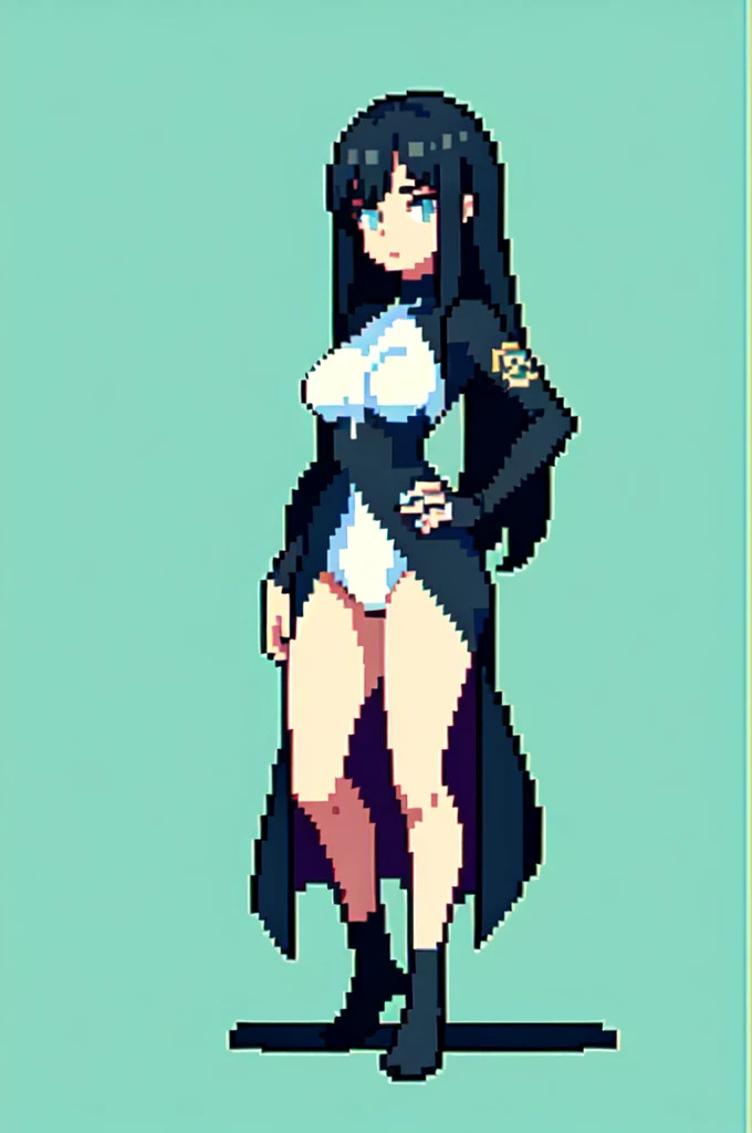 (masterpiece, top quality, best quality), pixel,pixel art,1girl,full body, 
 