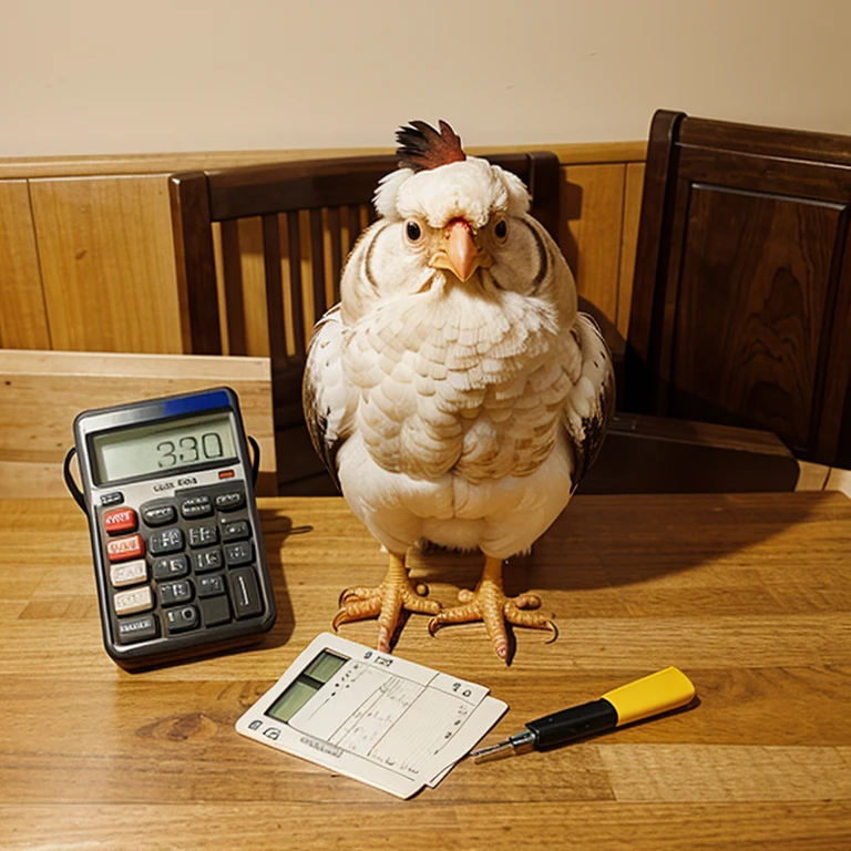 Calculator chicken