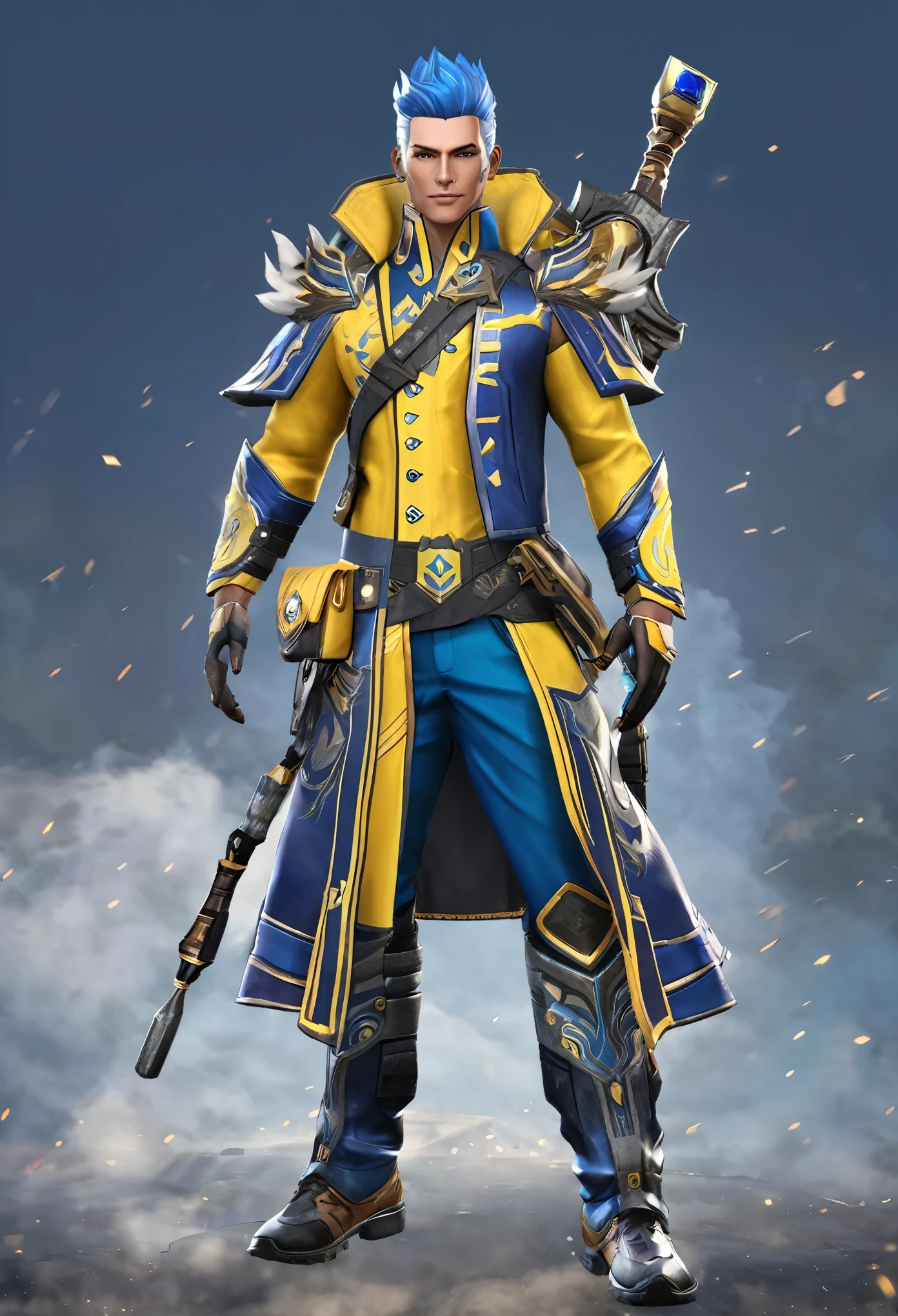 Skin Ragnarok masculino free fire 