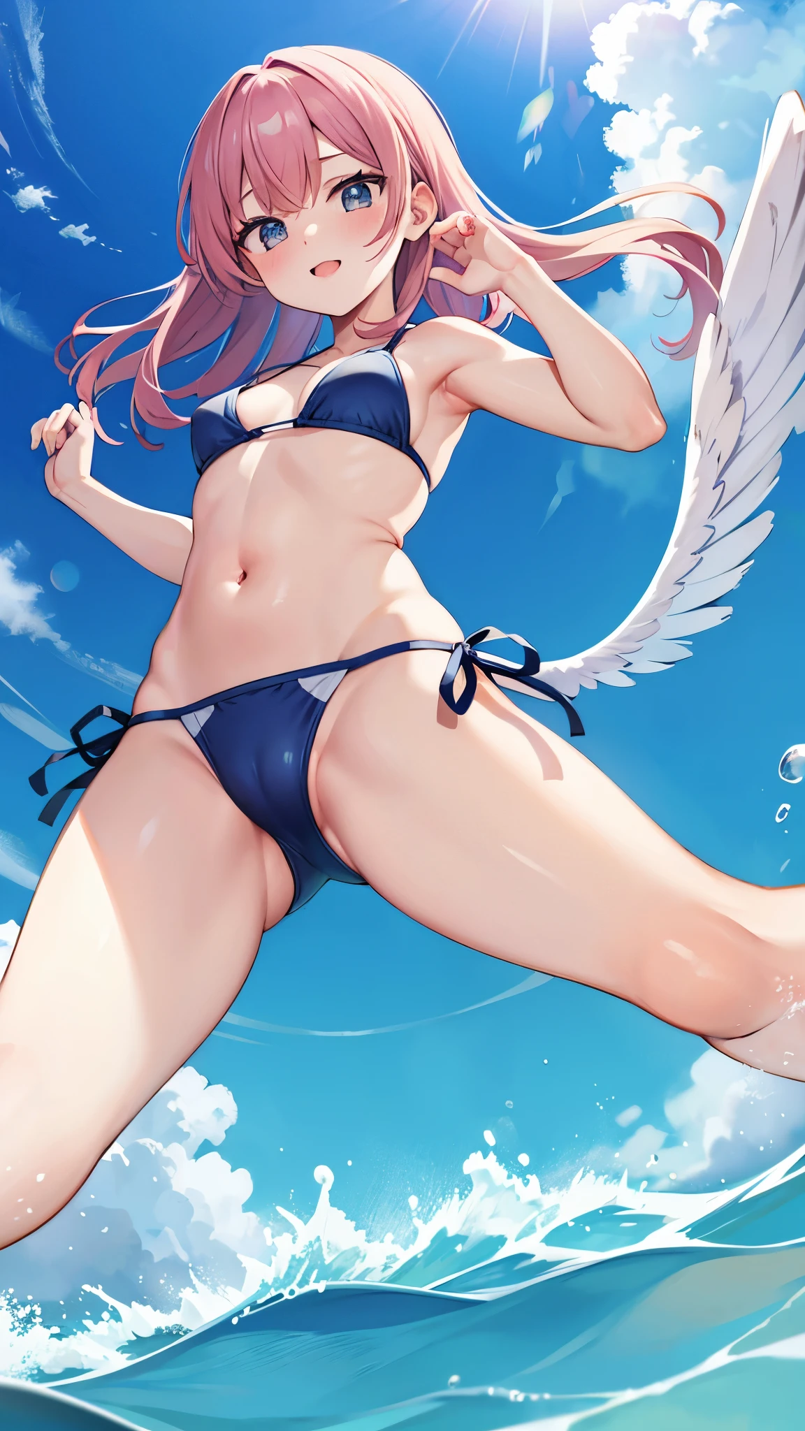 👙 Angle from below