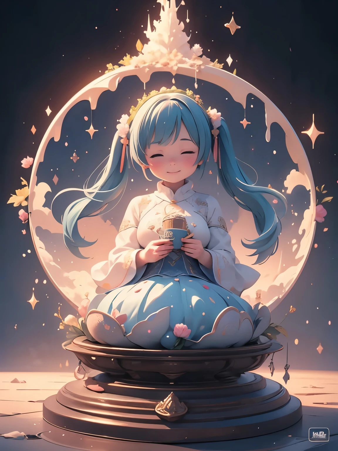 (masterpiece、highest quality、highest quality、Official Art、Beautiful and beautiful:1.2)、(One girl:1.3)Hatsune Miku、Twin tails,Big Breasts,masterpiece, highest quality, Very detailed, water colored pencils, whole body, Gradation, Absurd, High resolution, Super detailed, (One girl:1.3),
break
, Design a beautiful temple scene, Complex architecture, Lush garden, A sense of peace and spirituality.
break
, Creating a destructive demonic image, Has frightening characteristics, Dark Power, A craving for chaos and destruction.
break
, Design an image with a fisheye lens effect, Capture a distinctive wide field of view, Curved perspective.
break
, Adding rooftop views to the urban landscape, Panoramic cityscape, Dramatic Skyline, And elation.
break
, Depict a tender moment between parent and , Capture their bond, like, Connect with.
break
, Draw an image using pointillism, Small dots of color are meticulously placed、It creates a cohesive and visually beautiful whole.。.