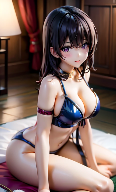 araffe asian woman in lingerie sitting on a bed, sophisticated gravure idol, young sensual gravure idol, young pretty gravure idol, young skinny gravure idol, realistic young gravure idol, young gravure idol, japanese model, realistic sensual gravure idol, Yoshitomo Nara, japanese goddess, ayami, beautiful asian girl