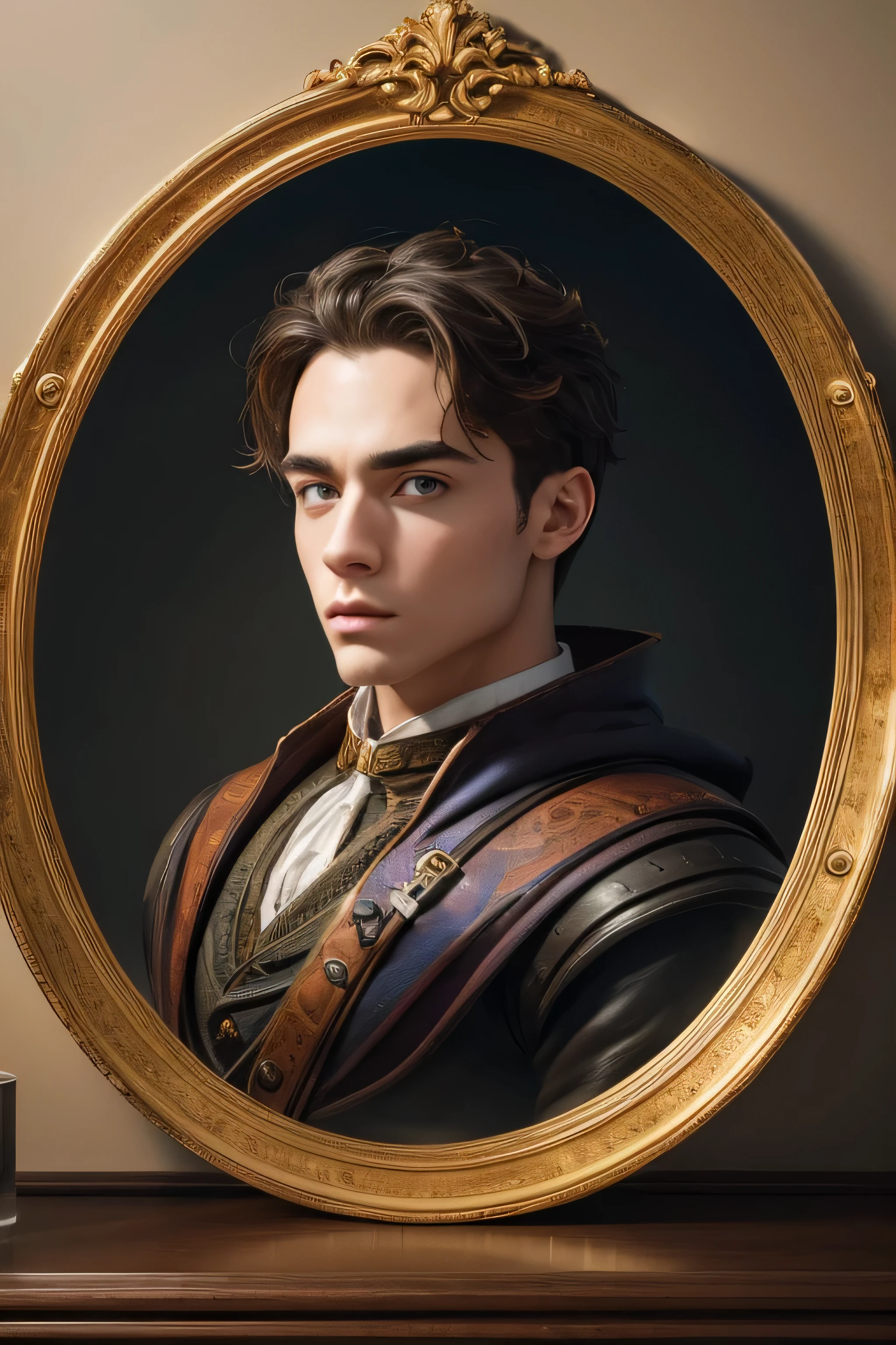 1 male alchemist, 25 years old, absurdres, high res, ultrasharp, 8K, masterpiece, the image should be of absurd resolution and high detail. It should be ultra-sharp and available in 8K resolution, representing a masterpiece in image quality.