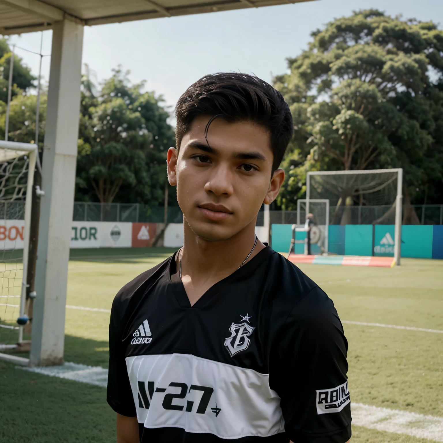 Crie um jogador promessa do vasco aos 17 anos