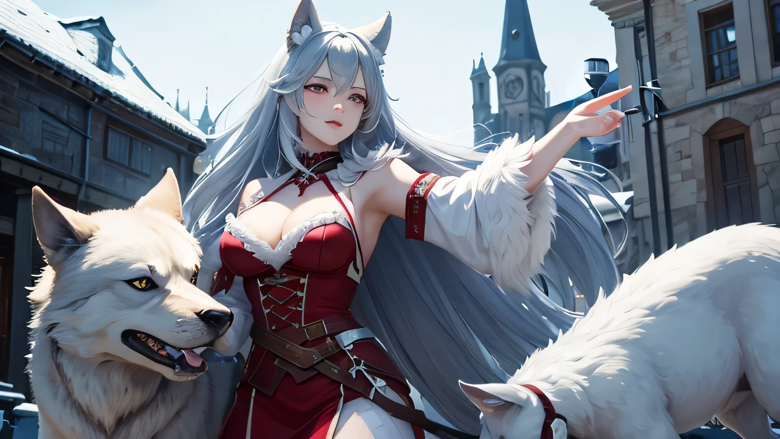 8K,19th century、Europe、Fenrir、woman