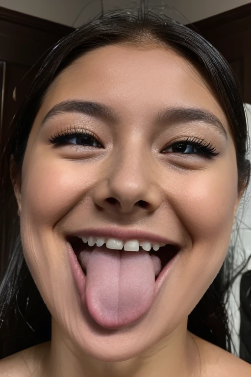1 girl,Pieces fly,,Award-winning photo, Very detailed, Sharp focus on the eyes, Nose and mouth,Face Focus, Face close-up、Woman with open mouth and closed eyes, White camisole、20-year-old,Black Hair、Symmetrical face,Realistic nostrils、Angle from below、Elongated C-shaped nostrils,,,,,,,,,,,,,,,,,,,,,,,,,,,,,,,,,,,,,,,,,,,,,,,,,,,,,,,,,,,,,,,,,,,,,,,,,,,,,,,,,,,,,,,,,,,,,,,,,,,,,,,,Browsing Caution,Inside the Chanel store、sweaty and Shiny skin、Sweaty skinを強調する照明、((Sharp Nose))Sweaty skin、Shiny skin、Sweaty hair、Looking up at the viewer,Long Tongue、Beautiful Japanese Women、