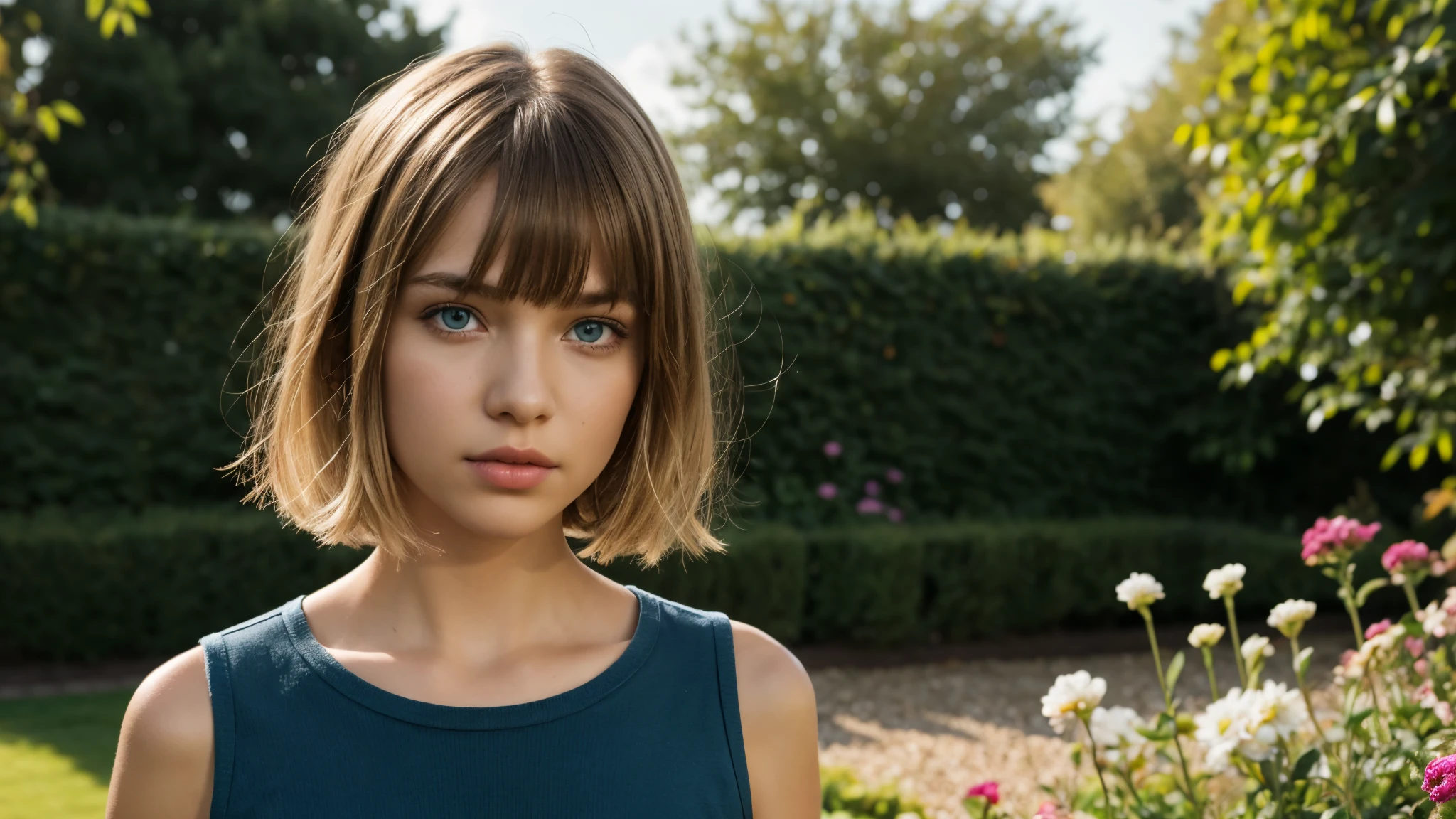 masterpiece, highest quality, 1 girl,small,small breasts,short hair,gray hair,sharp teeth,tooth,choker,blue eyes,heart-shaped pupil,devil&#39;s horns,blush,(outdoor,paved,traffic light,road signs),looking at the viewer