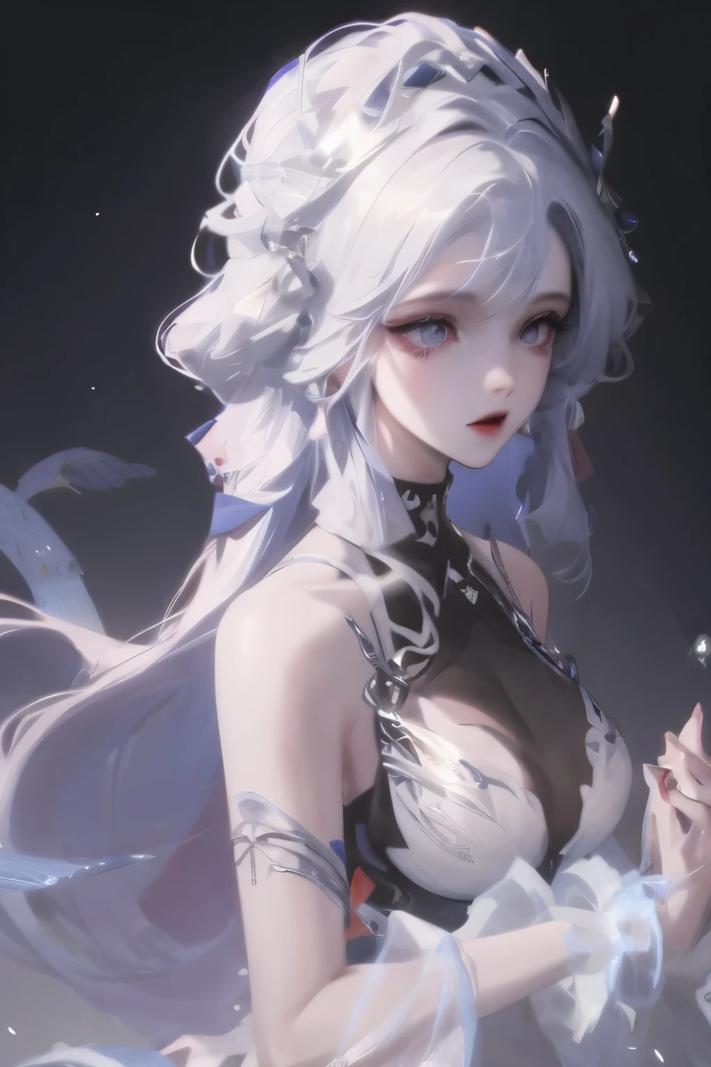(Extremely detailed CG Unity 8K wallpaper), The most beautiful works of art in the world, 1 Girl, Upper Body,
