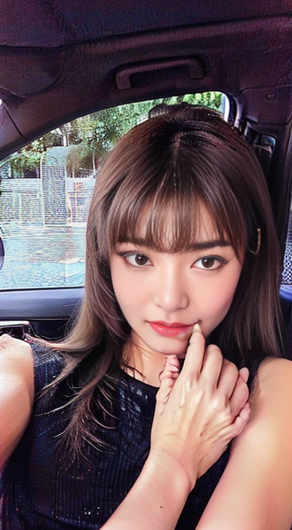 Beautiful Japanese actresses,realism, Surrealism, Depth of written boundary, super High resolution, retina, Anatomically correct, Textured skin, High resolution, highest quality, Super Detail, 8k, I opened my mouth and my eyes,Age 35、Black-haired,Hair tied up,Medium Shot,Moaning, Saliva trace, Roll your eyes, (Frowning), (Crazy Eyes),