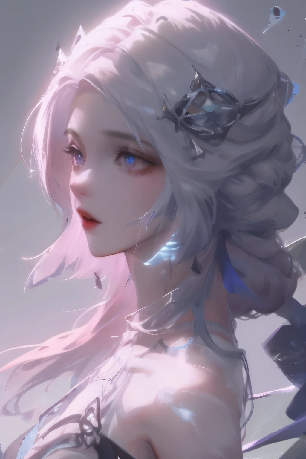 (Extremely detailed CG Unity 8K wallpaper), The most beautiful works of art in the world, 1 Girl, Upper Body,