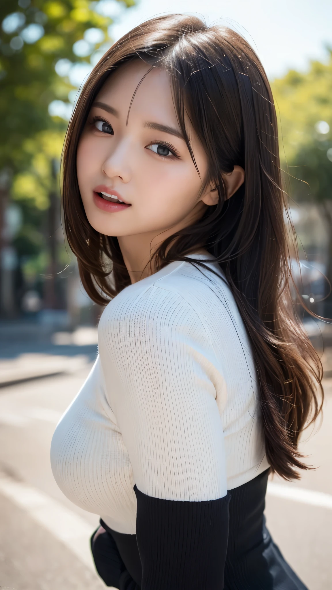 Tabletop, highest quality, figure, Very detailed, In detail, High resolution, 8k wallpaper, Perfect dynamic composition, Beautiful fine details, Natural Lip, long sleeve black knit dress, Small breasts, ランダムにcuteポーズ,RAW Photos,KPOP idol faces,cute,Face close-up,BREAK ceremony,((Random sexy poses、put in、Deep joy, Ecstatic eyes:1.2)), ((I gasp hard:1.2))、Ecstatic face、Climax expression, Through clenched teeth、My whole body is convulsing、Official Art,Very detailed CG Unity 8k 壁紙, (masterpiece:1.0),(highest quality:1.0), photo shoot, 8k, Browsing Caution, High resolution, Kodak Portrait 400, Film Grain, Lens flare brilliance,Very low camera angle, View your viewers