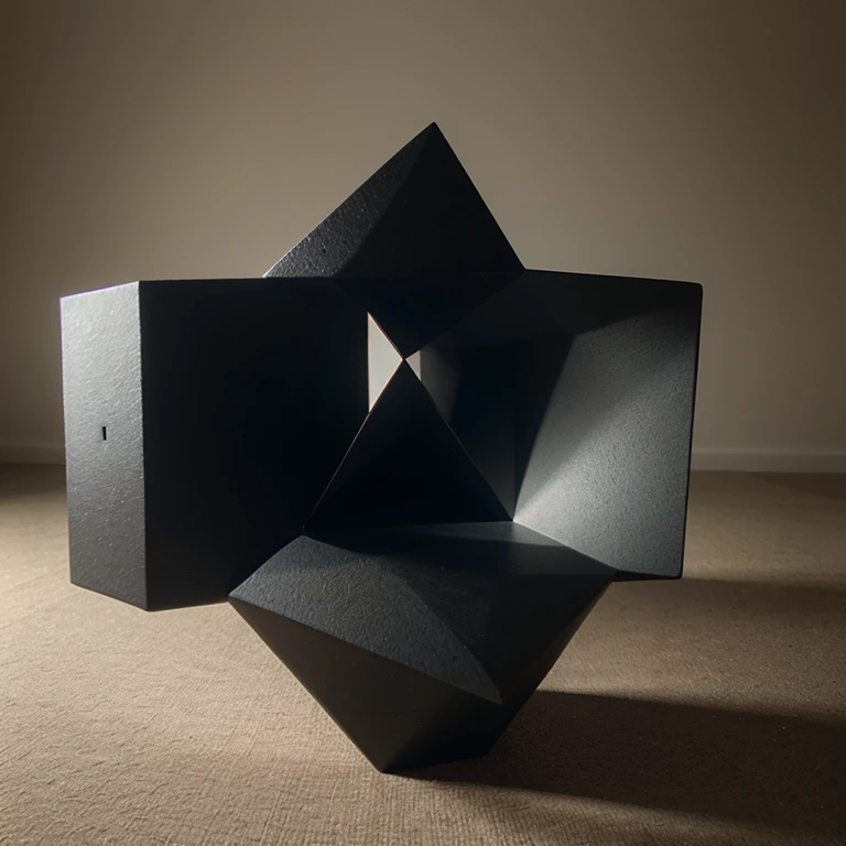 Make four images that create other geometric figures from a square