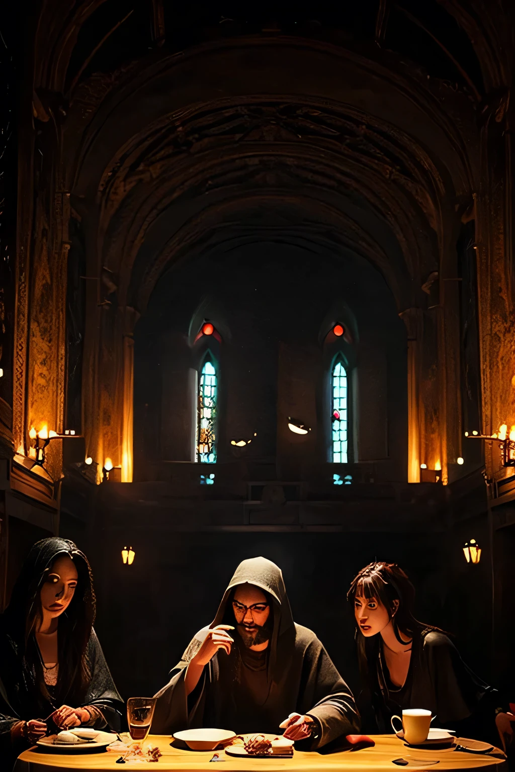 Last Supper、Spooky atmosphere