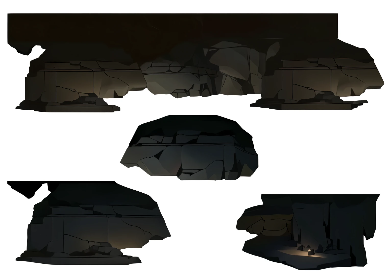 um close de um monte de pedras de diferentes formatos, caverna background, caverna setting, caverna system, caverna wall, arte de fundo, big dark cavernarns, cavernas, natural caverna wall, caverna, recurso de jogo separado, ambiente rochoso, rochas escuras, dark gloomy caverna background, ancient cavernas, Planalto Rochoso, enormes estruturas obsidianas, cavernarn ceiling visible
