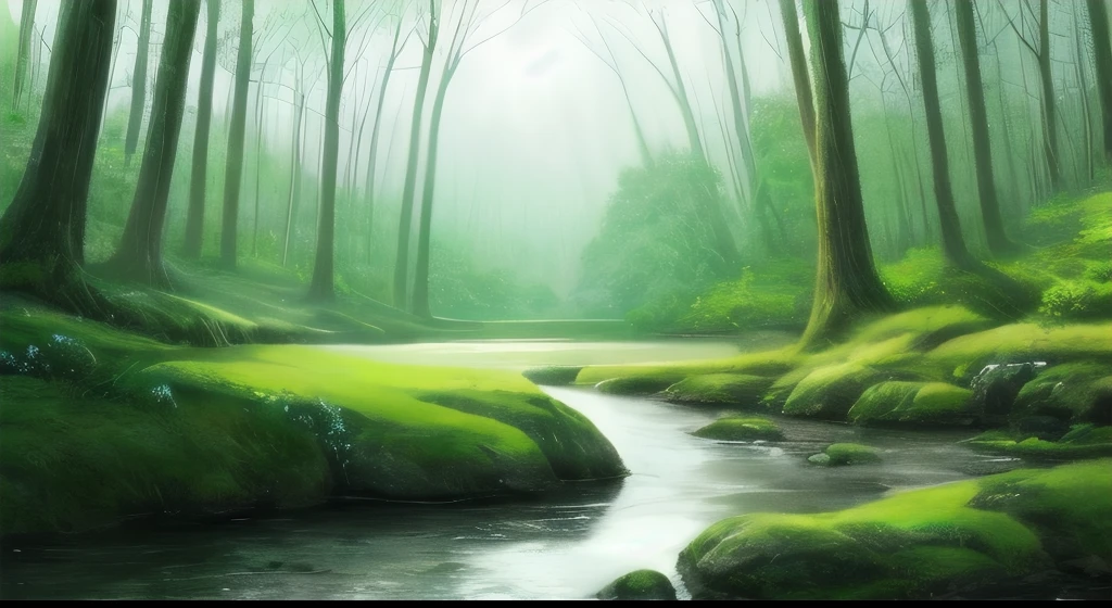 Create a soothing and relaxing video for sleep featuring beautiful nature scenes and calming music.