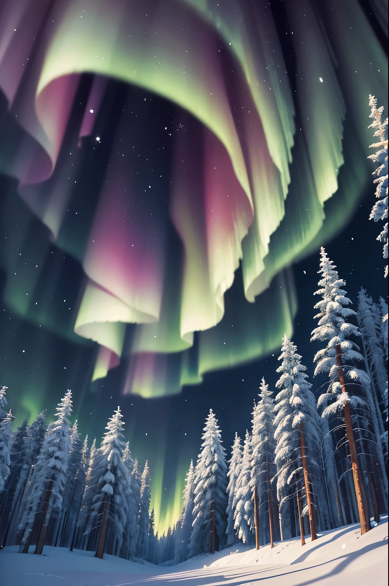 Gelid is a holy power that manifests as aurora lights, frost, and snow. It is inspired by the long nights of winter, and is associated with darkness, snow, frost, clear skies, the northern lights.