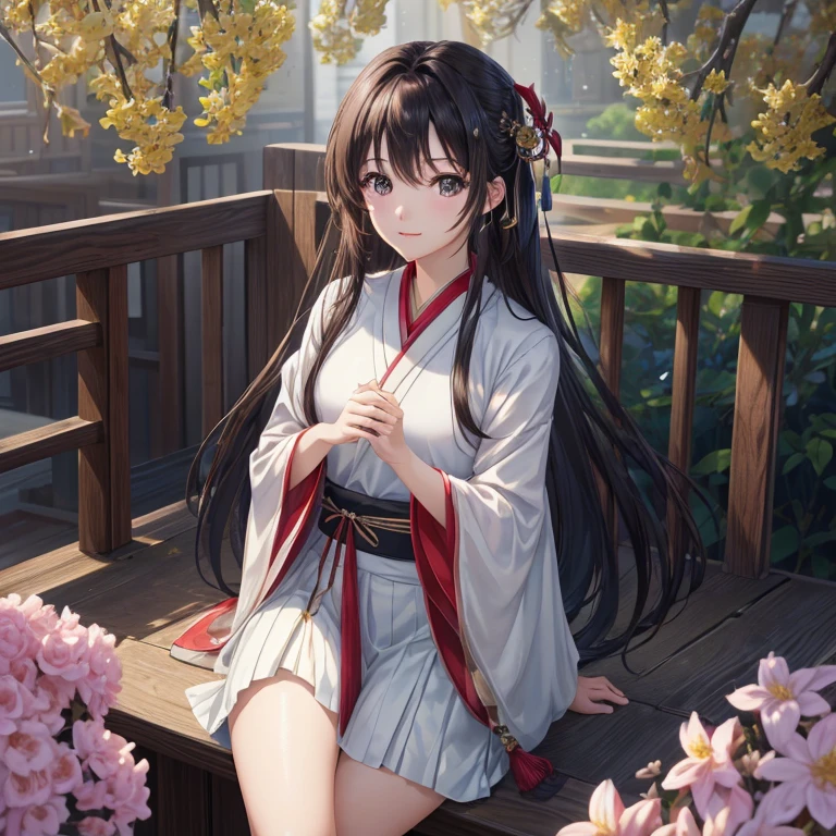 (representative work:1.3)、(8k、Practical、RAW photos、Best image quality:1.4)、(20-year-old beauty)、Small face、Pretty Face、(Practical Face)、No makeup、Natural Makeup、Light makeup、 (Dark brown hair)、Beautiful hairstyle、Practical eyes、exquisite details、 (Practicalな肌)、beautiful skin、 (Hanfu)、 confuse、 charm、超high resolution、Surreal、 high resolution、Golden Ratio、FF Tifa、Under the starry sky and colorful flowers