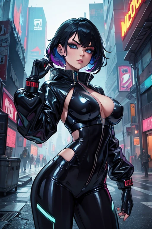 1boy, 1girl, breasts, hetero, navel, nipples, penis, sex, vaginal, nude, pussy, black_hair, blush, long_hair, open_mouth, standing, standing_on_one_leg, standing_sex, bangs, leg_lift, leg_up, medium_breasts, spread_legs, solo_focus, thighhighs, standing_split, best quality, masterpiece, breast grab, realistic, ultra highres, photorealistic, 8K, RAW photo, depth_of_field, (pureerosface_v1: 0.7), asian,Maid girl,(((1girl))),((Menina empregada com cabelo preto extremamente bonito e bonito)),
(seios grandes:1.4),seios fartos,seios fofos,Busto do copo H,busto,topo de busto protuberante,(((cabelo preto bob:1.35,cabelos internos coloridos,short hair,ear breathing))),((heterocromia:1.5,olho1 azul,olho2 roxo,olhos perfeitos,olhos virados para cima:1.3,belos olhos detalhados,belos olhos finamente detalhados:1,grande destaque nos olhos:1.2,olhos inclinados)),((gordura)),(((Pele Lustrosa:1.5,pele brilhante: 1.5,pele bronzeada,pele brilhante,pele muito brilhante,corpo brilhante,plastic glitter skin,pele brilhante exagerada,pele iluminada,pernas molhadas))),(abdome inferior da aranha,cintura estreita,quadril largo,corpo atletico,pernas infladas,delicados dedos detalhados,corpo detalhado,human hands,(Rosto detalhado)),
fofo,Sacanagem,sedutor,Erotic,((NSFW)),
Zettai Ryouiki,(cocar de empregada),maid uniform,Cocar,(maid),Mangas,mini saia,Botas,recorte de clivagem,pernas nuas,roupas com muitos babados de renda,((roupas molhadas,roupa detalhada,roupas detalhadas)),
(dynamic pose:1.0),foco solo,Embarrassed,corar,suar,((Teary,boca aberta)),moist eyes,(Centrado,scale to fit dimensions,rule of thirds),
Cyberpunk city by the sea at night, with bright neon signs and dark stormy clouds and puddles,
high resolution, foco nítido, (ultra detalhado, extremamente detalhado), (Arte Fotorrealista:1.37), Papel de parede 8K,((Tema de fundo synthwave)),((cores vibrantes)),(intrincado),master part,(melho