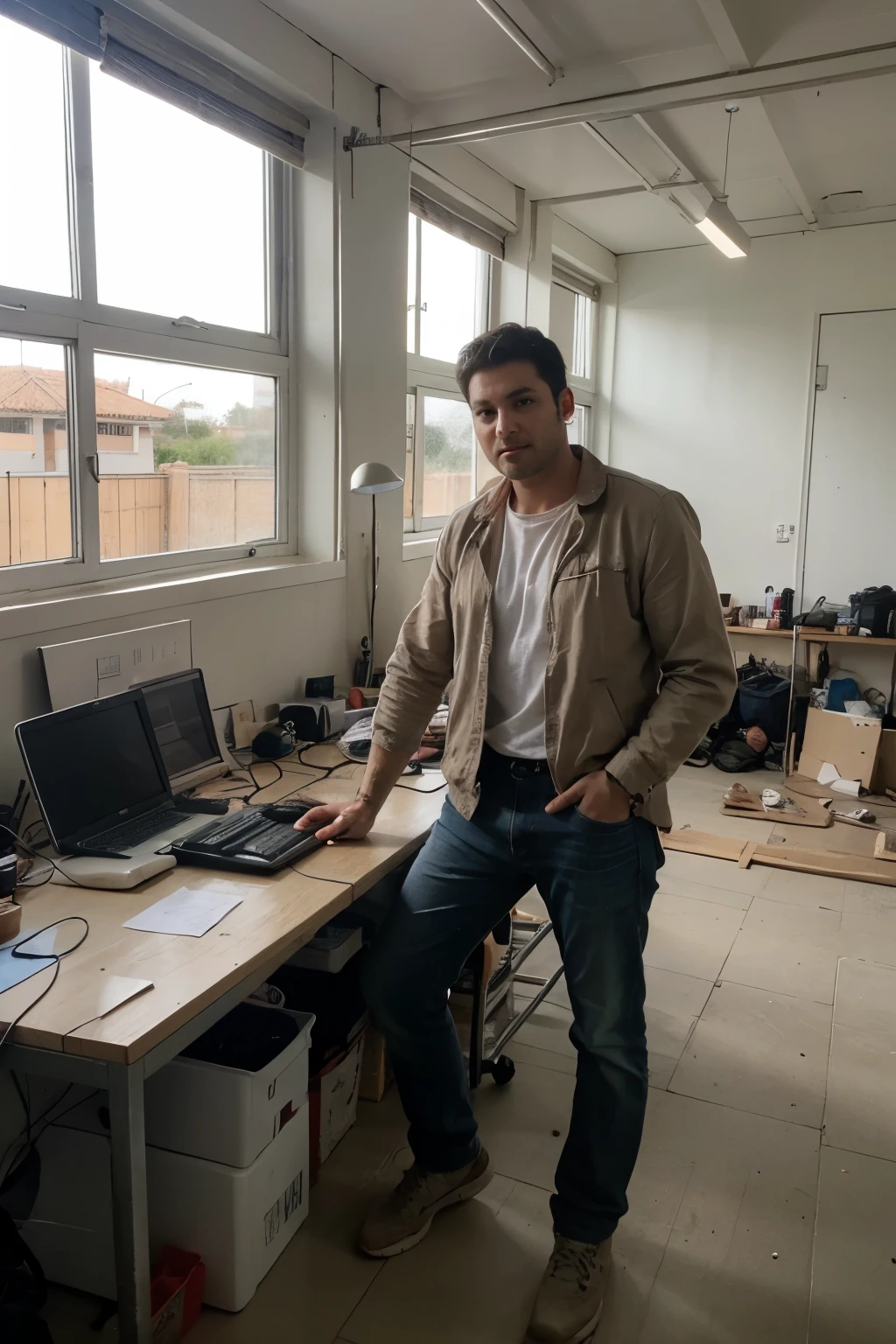 estudio grande de empresa constructora