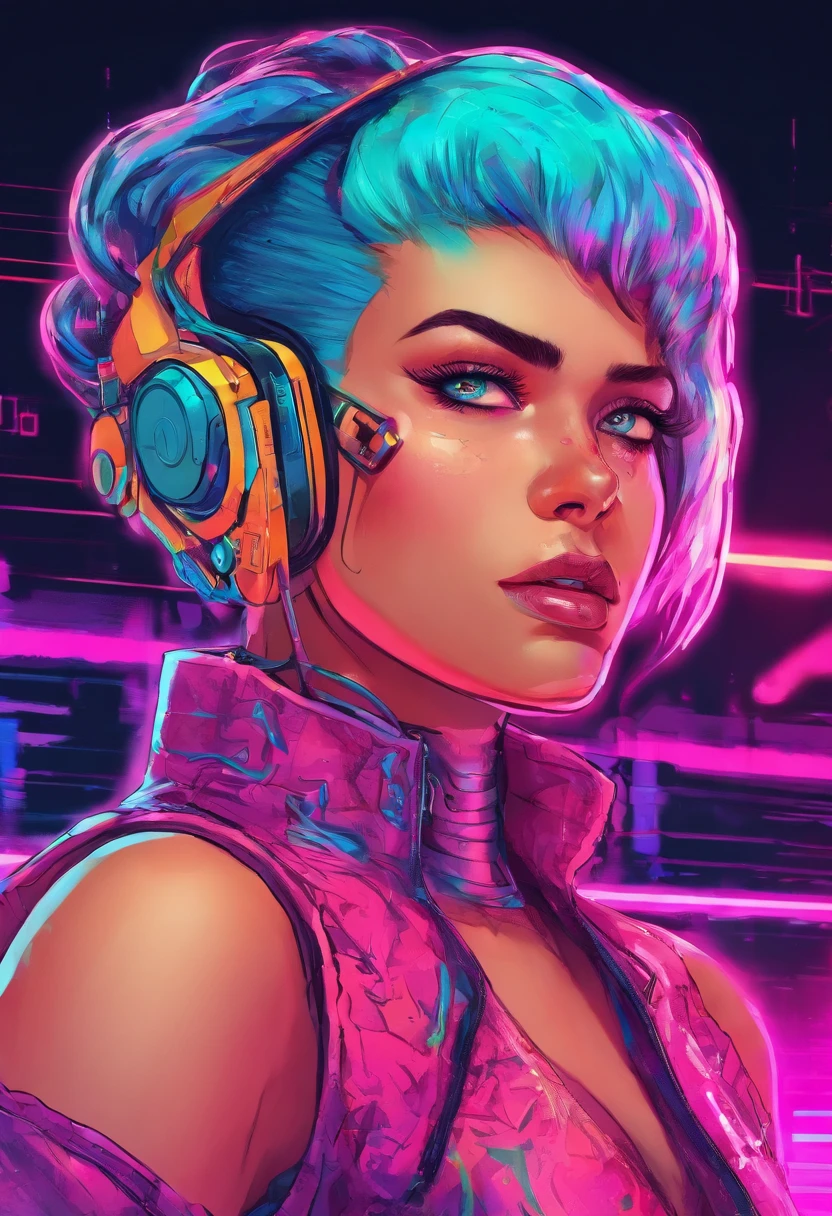 A beautiful girl, hair over the shoulder, clear eyes, 