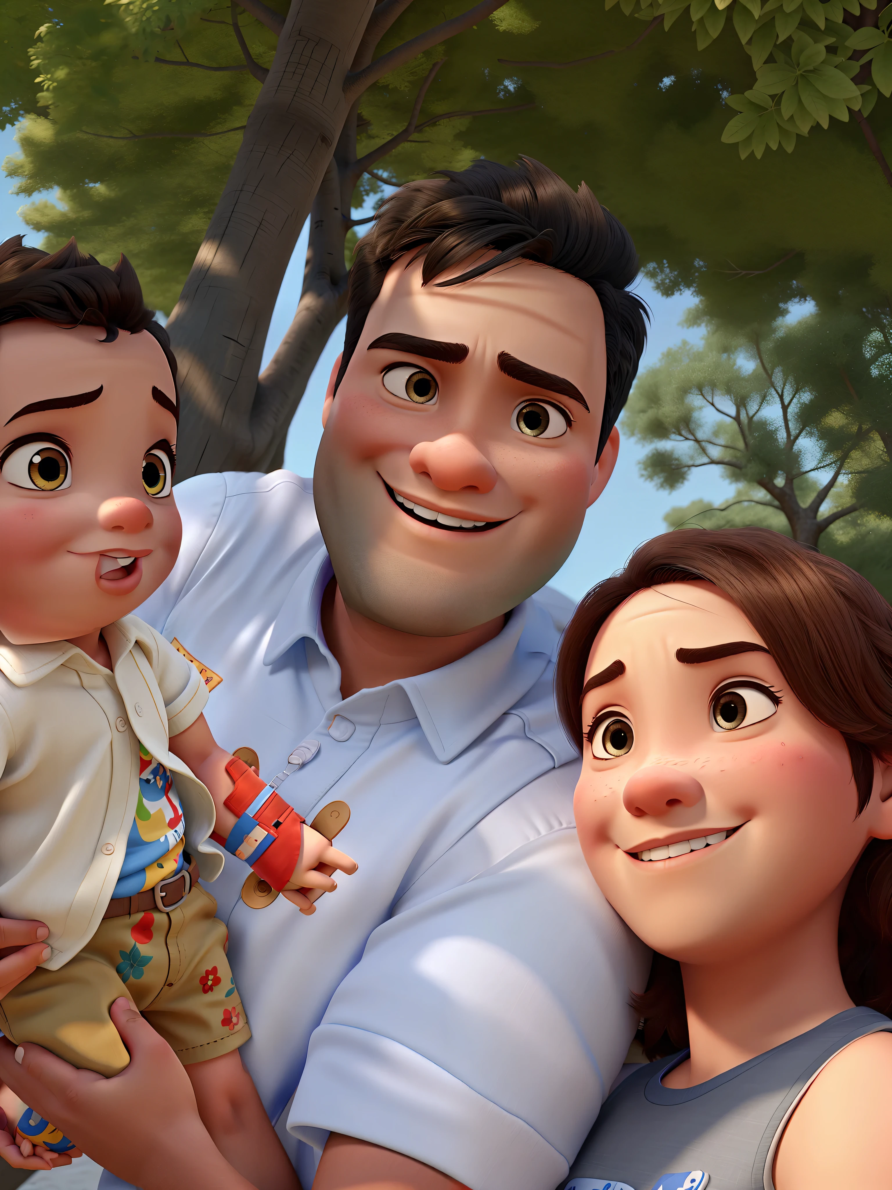 pai, Mother Baby Boy Small Hair, disneypixar |