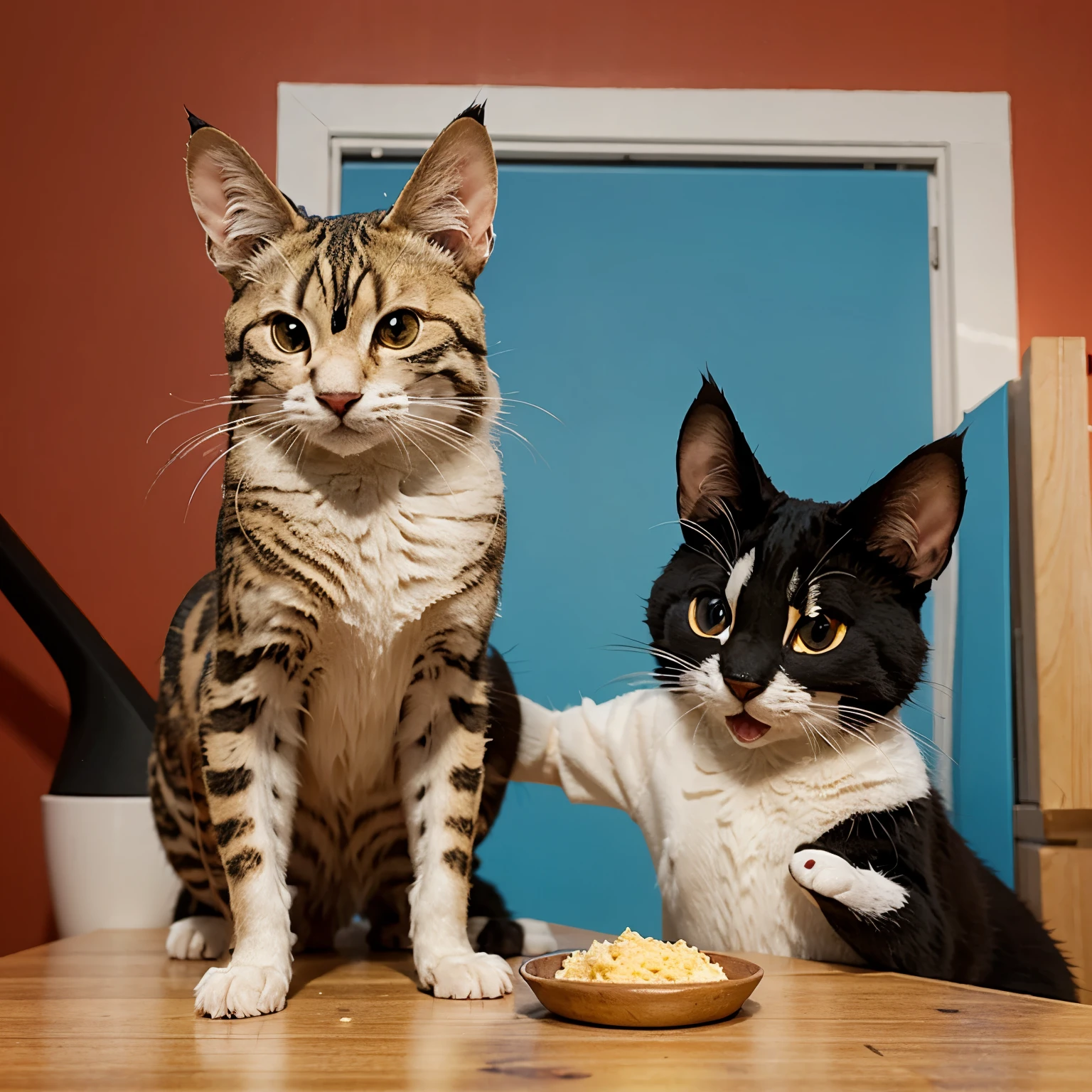 Create a tom and jerry