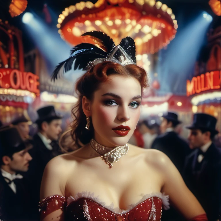 moulinrouge portrait of a girl 